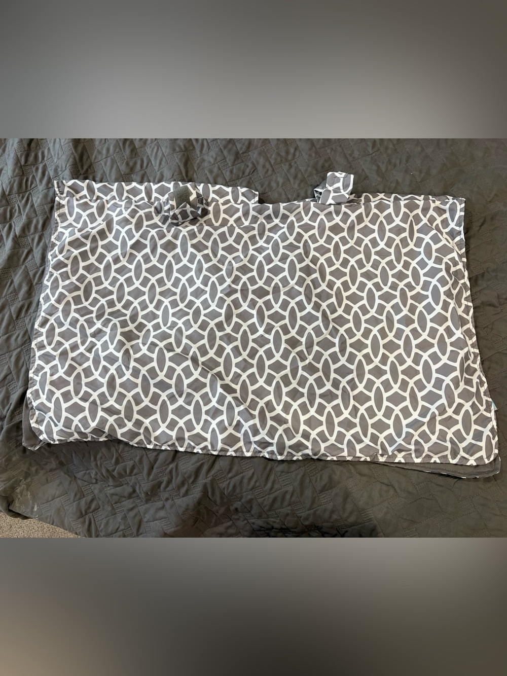 Go by Goldbug Car Seat Canopy Cover UPF 50+ Gray White Design Unisex